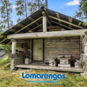 Kullaus, hiidenportti eräkämppä