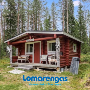 Talastupa, hiidenportti eräkämppä